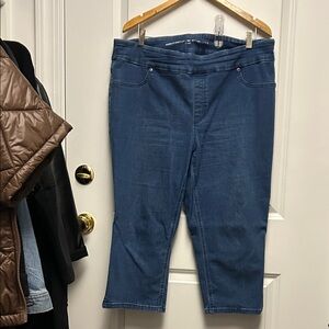 Chico's Classic Blue Ankle Jeans